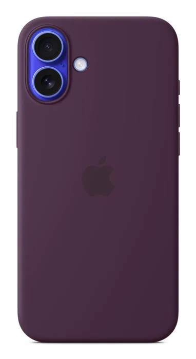 Apple Funda de silicona con MagSafe para iPhone 16 Plus - Púrpura Apple Funda de silicona con MagSafe para iPhone 16 Plus - Púrpura