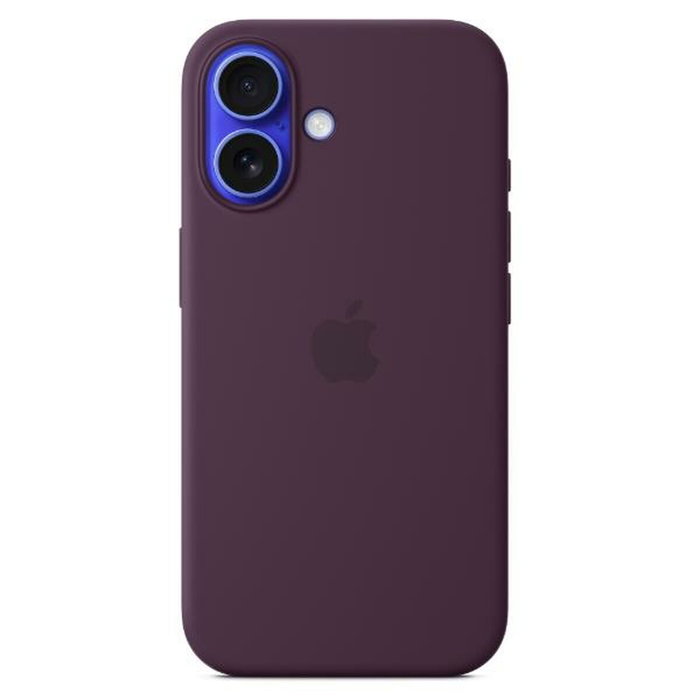 Apple Funda de silicona con MagSafe para iPhone 16 Plus - Púrpura Apple Funda de silicona con MagSafe para iPhone 16 Plus - Púrpura