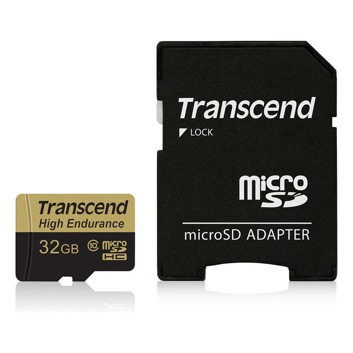 Transcend TS32GUSDHC10V microSDHC 32 GB Class 10 MLC High Endurance Transcend TS32GUSDHC10V microSDHC 32 GB Class 10 MLC High Endurance