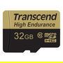 Transcend TS32GUSDHC10V Tarjeta MicroSDHC de 32 GB Clase 10 con Adaptador SD