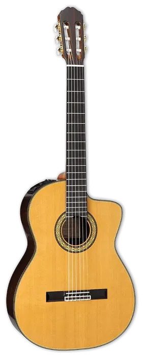 Takamine EH5 E/A Classic Hirade Cutaway Guitarra Clásica - Natural