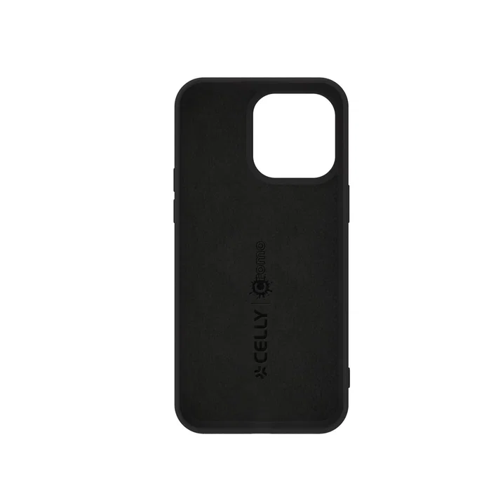 Celly Funda CROMO1053BK para iPhone 15 Pro (6.1") - Negro - TPU Resistente a Golpes y Rayones Celly Funda CROMO1053BK para iPhone 15 Pro (6.1") - Negro - TPU Resistente a Golpes y Rayones
