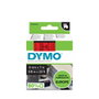 Dymo Cinta D1 Negro sobre Rojo 9mm x 7m