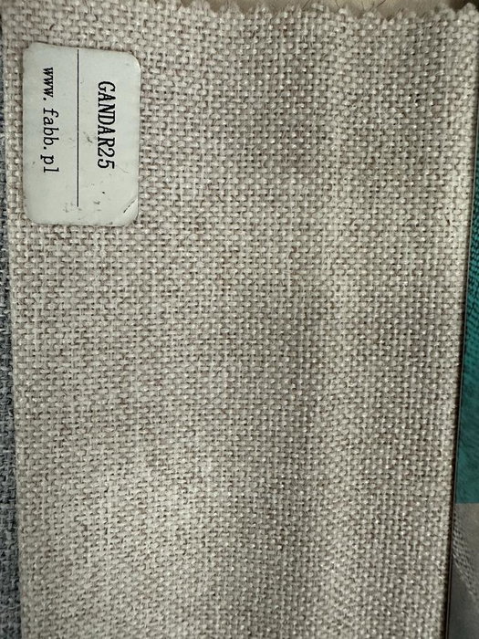DKD Home Decor Taburete Moderno Beige Metal Poliester Trenzado 44 x 104 x 47 cm (2 Unidades)