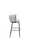 DKD Home Decor Taburete Moderno Beige Metal Poliester Trenzado 44 x 104 x 47 cm (2 Unidades)