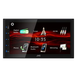 JVC KW-M180DBT Receptor Multimedia para Coche con Pantalla Táctil 180W