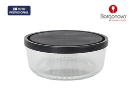 Inde Fiambrera Redonda Ø 18.5 cm con Tapa Igloo Lines 1470cc (12 Unidades)