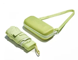 Muitomas Paraguas Compacto Verde con Funda