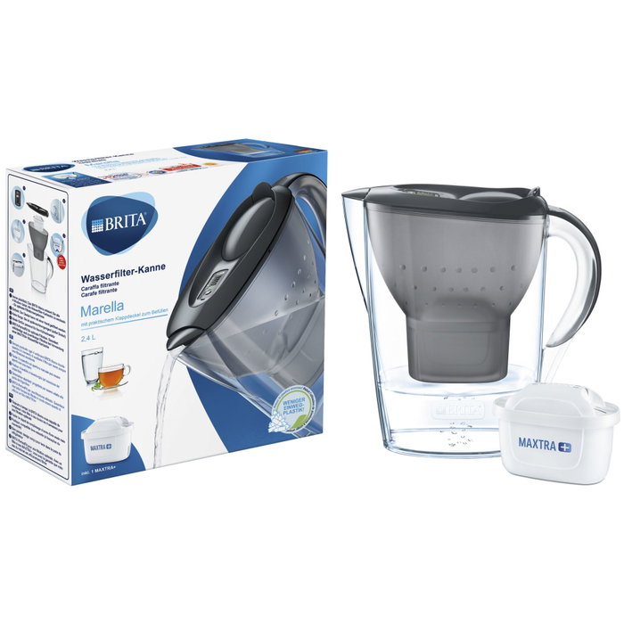 Brita Marella graphite Jarra de filtración de agua Brita Marella graphite Jarra de filtración de agua