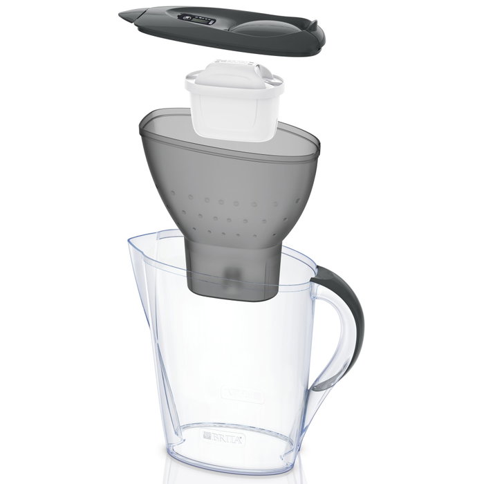 Brita Marella graphite Jarra de filtración de agua Brita Marella graphite Jarra de filtración de agua