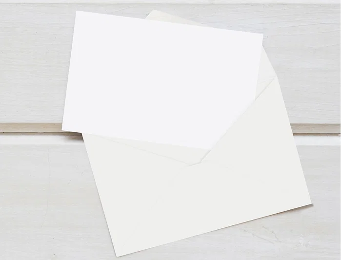 Liderpapel Sobre Blanco de Registro Extra 90x140 mm, Caja de 100 unidades