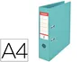 Esselte Archivador de Palanca Color Ice Polipropileno DIN A4 Lomo 82 mm Azul