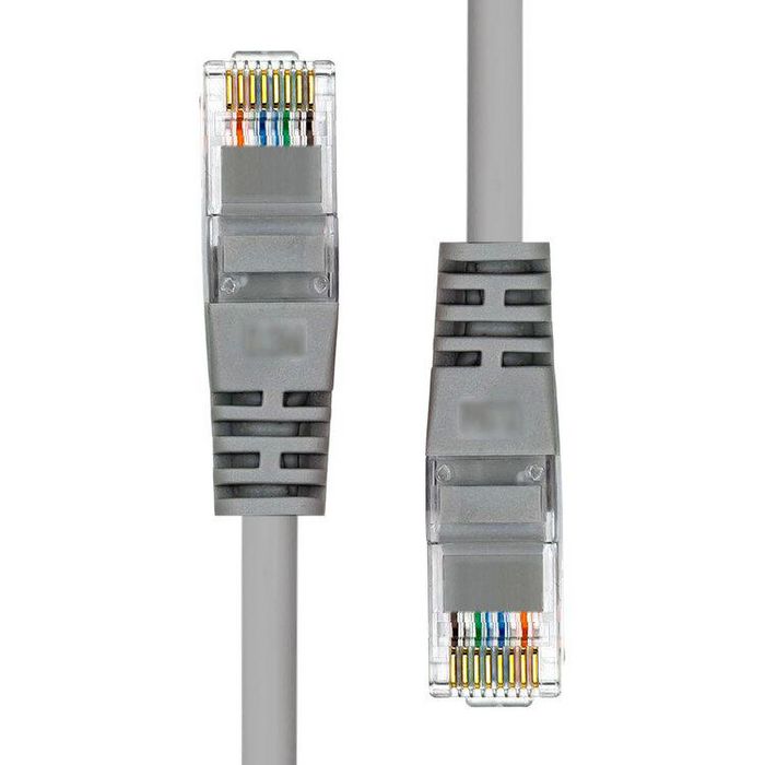 ProXtend CAT5e U/UTP CCA Cable de Ethernet PVC Gris 1.5m