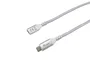 Equip 128375 Cable Alargador/Extensión USB-C 3.2 Gen 2 (10 Gbps, 100W, 4K@60Hz) Macho a Hembra 0.5m Blanco