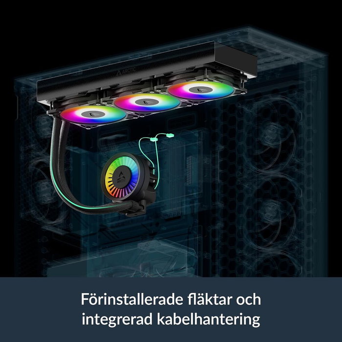 Arctic Liquid Freezer III Pro 420 A-RGB Negro