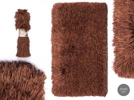 Giftdecor Alfombra Marron 50 x 80 cm (Set de 6)