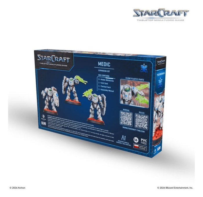Archon Studio StarCraft TMG Set de Expansión Terran: Medic Archon Studio StarCraft TMG Set de Expansión Terran: Medic