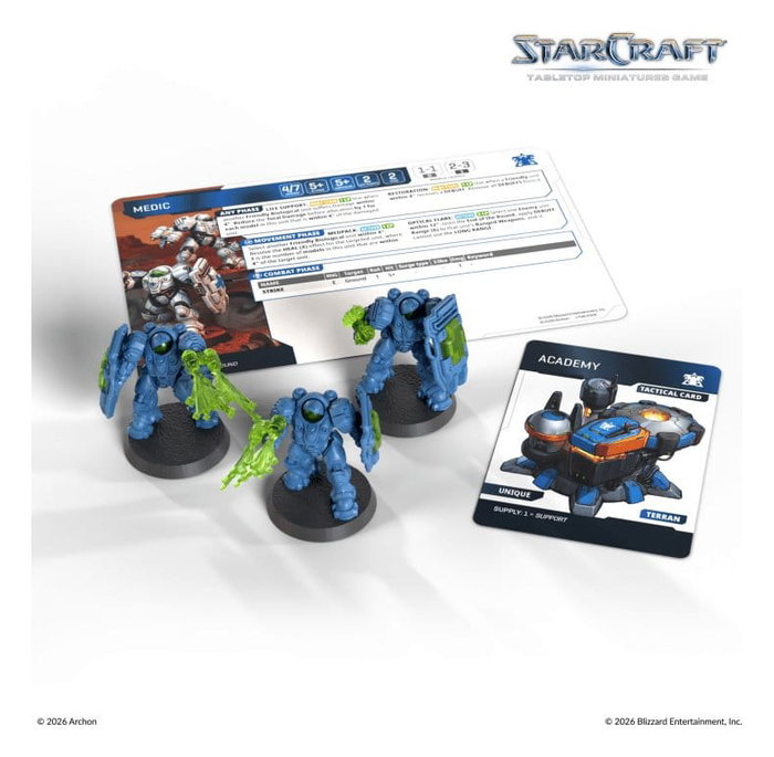 Archon Studio StarCraft TMG Set de Expansión Terran: Medic Archon Studio StarCraft TMG Set de Expansión Terran: Medic
