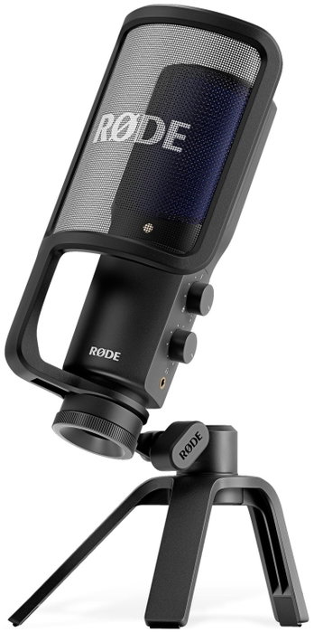 RODE NT-USB+ Micrófono USB Profesional Cardioide Negro