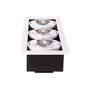 JW-CAR-LED-3x12W-CW Foco Downlight Cardan LED 36W Blanco Frío