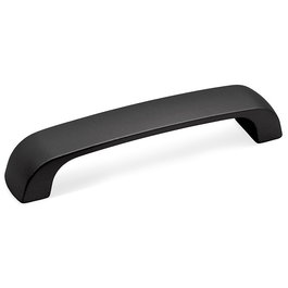 HERRAJES ALK Tirador Acon L109 C96 Negro Zamak Muebles Modernos Cajones Puertas Larga Durabilidad Diseño Sobrio Contemporáneo