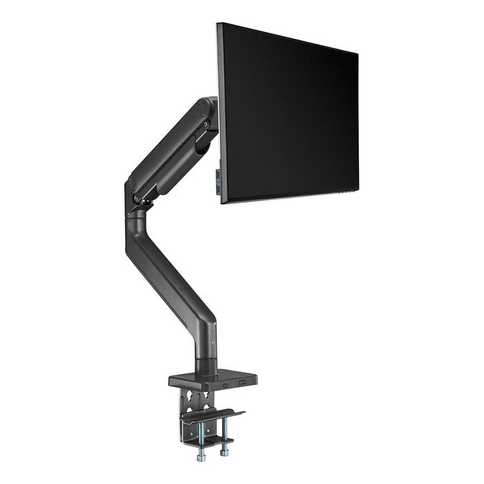 Digitus Soporte para Monitor 49" 20 kg Abrazadera Negro
