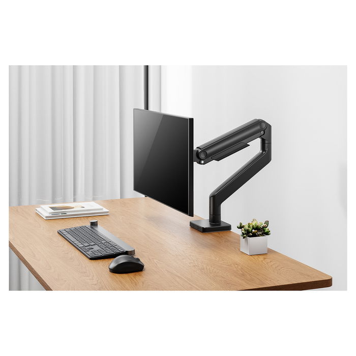 Digitus Soporte para Monitor 49" 20 kg Abrazadera Negro
