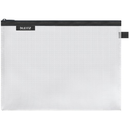 Leitz Bolsa multiusos WOW resistente al agua con cremallera, Negro, 30x23 cm Leitz Bolsa multiusos WOW resistente al agua con cremallera, Negro, 30x23 cm