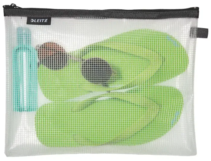 Leitz Bolsa Wow Resistente al Agua Negro 30x23 cm Multiusos