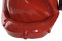 DKD Home Decor Figura de Labios en Resina, Pack de 3 unidades, Rojo