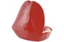 DKD Home Decor Figura de Labios en Resina, Pack de 3 unidades, Rojo