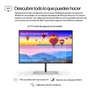 HP Pro Serie 7 Monitor Profesional 24" WUXGA 1920x1200 USB-C 100W con Carga, Pantalla IPS 100Hz, Ajustable en Altura, Pivote, Negro/Plata - Modelo 724pu