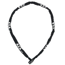 AXA Candado Cadena Rigid RCK 120 Longitud 120cm Grosor 3,5 mm Cierre Automático 2 Llaves