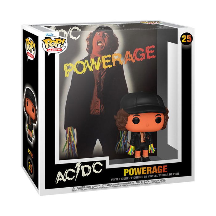 Funko Pop! Albums AC/DC Powerage con figura de Angus Young