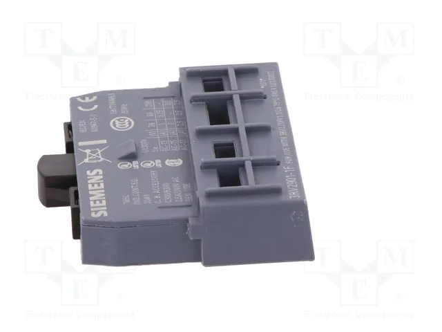 SIEMENS 3RV2901-1F Contactos auxiliares NO x2 de frente SIEMENS 3RV2901-1F Contactos auxiliares NO x2 de frente