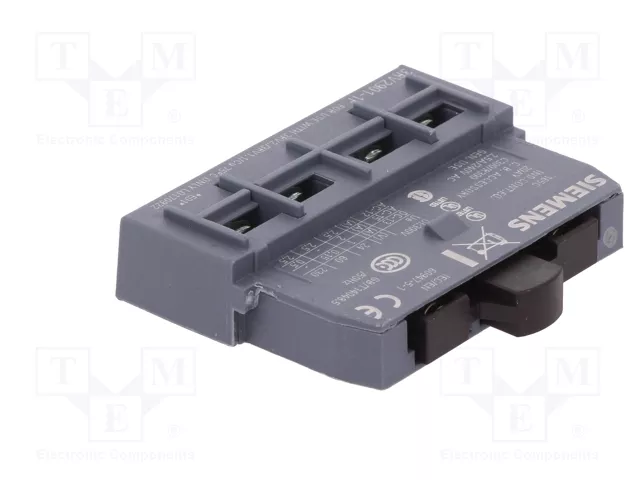 SIEMENS 3RV2901-1F Contactos auxiliares NO x2 de frente SIEMENS 3RV2901-1F Contactos auxiliares NO x2 de frente