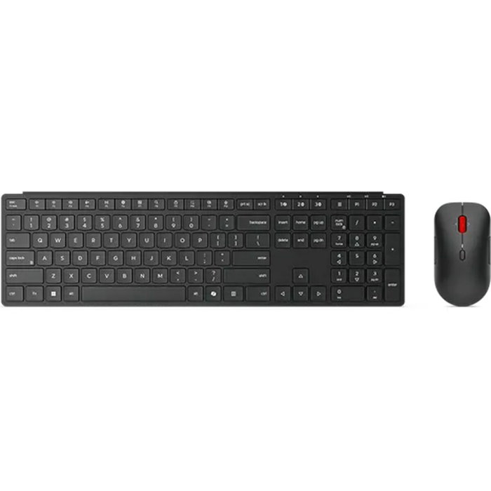 Lenovo Combo de Teclado y Ratón Inalámbrico Pro 6000 Español Negro