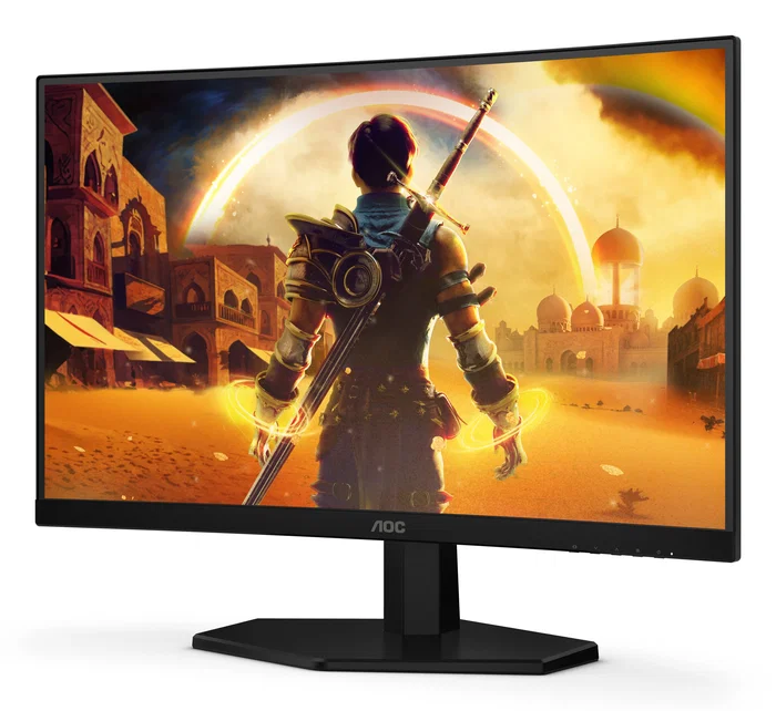 AOC Monitor Gaming C24G42E Curvo 23.6" FHD Fast VA 180Hz 0.5ms HDR10 FreeSync Premium Altavoces HDMI 2.0 DisplayPort 1.4 Sin Marco