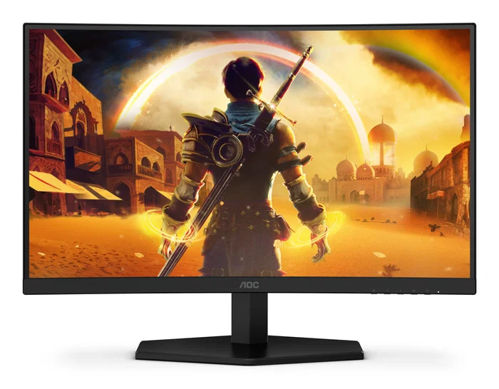 AOC Monitor Gaming C24G42E Curvo 23.6" FHD Fast VA 180Hz 0.5ms HDR10 FreeSync Premium Altavoces HDMI 2.0 DisplayPort 1.4 Sin Marco