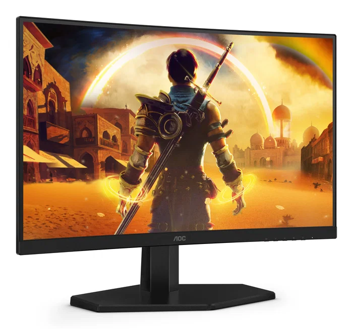 AOC Monitor Gaming C24G42E Curvo 23.6" FHD Fast VA 180Hz 0.5ms HDR10 FreeSync Premium Altavoces HDMI 2.0 DisplayPort 1.4 Sin Marco