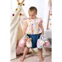 Gipsy Toys Bolso de peluche con forma de gato Gris/Blanco
