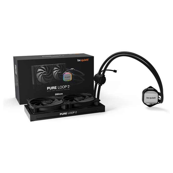 Be Quiet! Pure Loop 2 280mm Negro