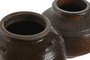 DKD Home Decor Set de 2 Vasijas de Cerámica Vidriada Surtidas