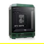 Thermaltake The Tower 600 TG Racing Green Midi Tower PC Juego Vidrio Templado