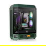 Thermaltake The Tower 600 TG Racing Green Midi Tower PC Juego Vidrio Templado