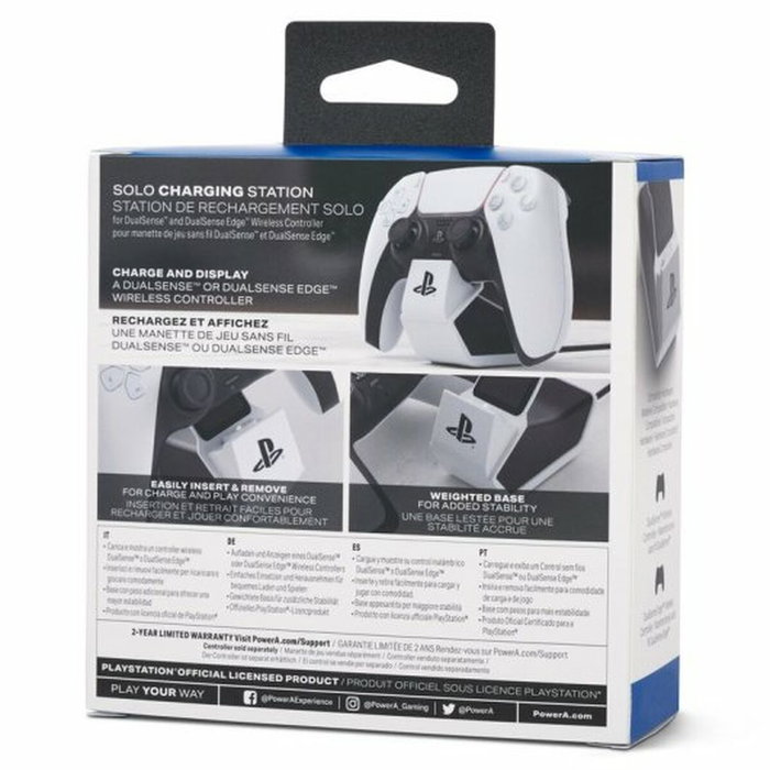 Power A Estación de Carga Unitario DualSense Blanco para PlayStation 5