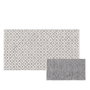Ixia Alfombra Gris-blanco Tejida a Mano 80 x 150 cm