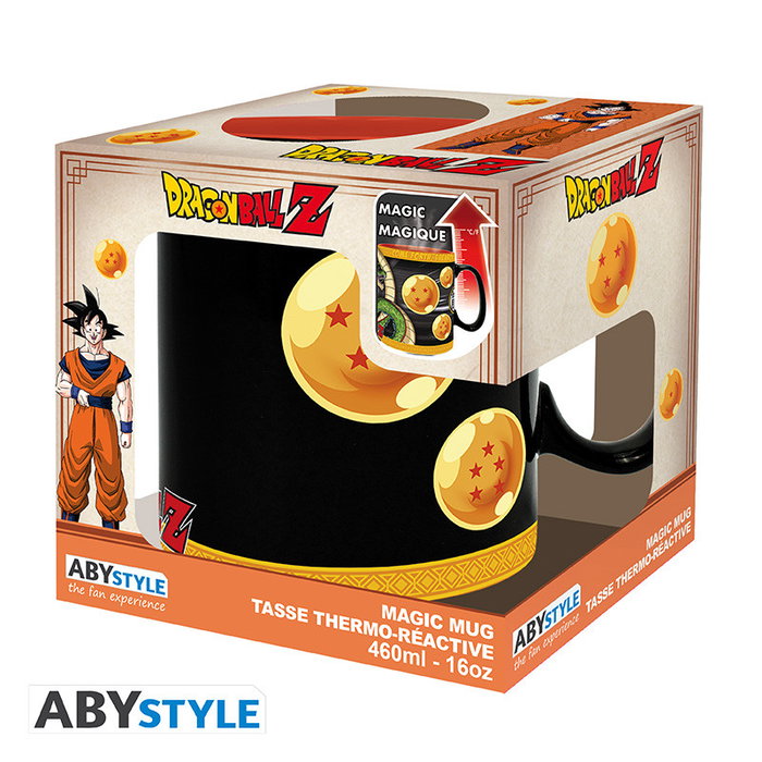 ABYstyle Taza Termocolora Dragon Ball Z Shenron - Licencia Oficial - Efecto Térmico al Calentar, Diseño Cambiante, 460 ml