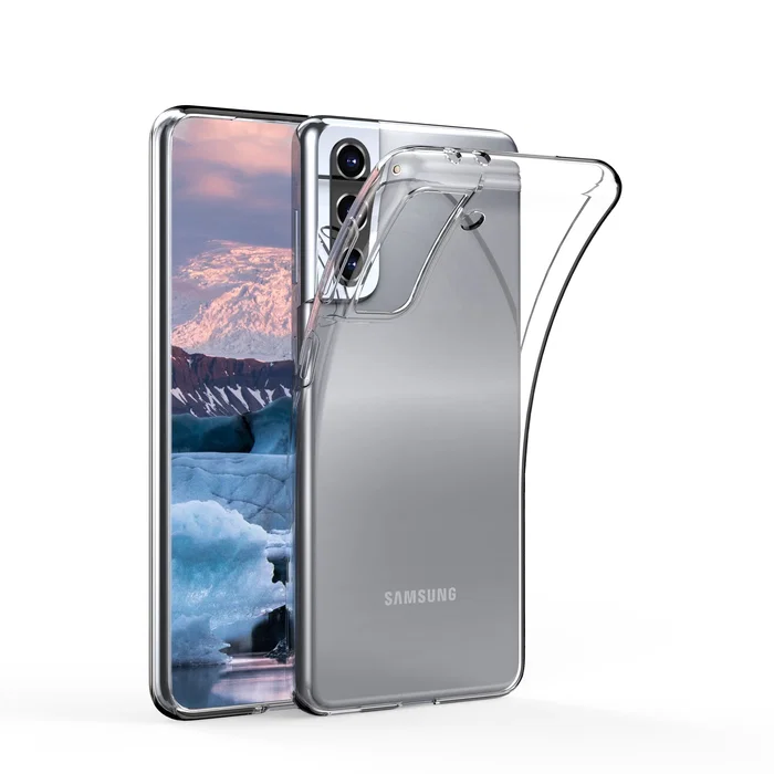 Dbramante1928 GLSSCL001417 Funda Transparente para Samsung Galaxy S21 de 15.8 cm (6.2") - Resistente a Impactos y Rayones, Plástico Reciclado, Compatible con Carga Inalámbrica