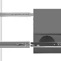 Silverstone RMS05-22 Rieles Empotrados Plata